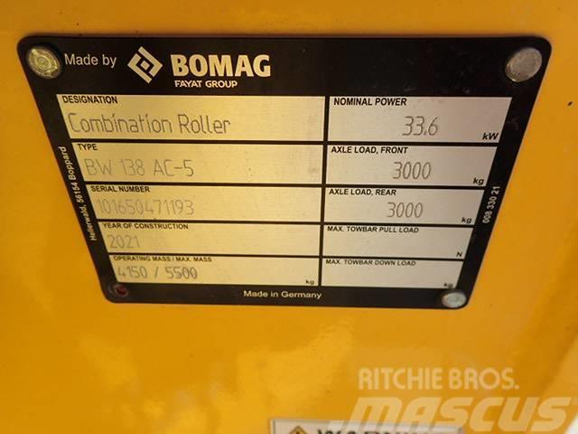 Bomag BW 138 AC-5 Комбіновані катки