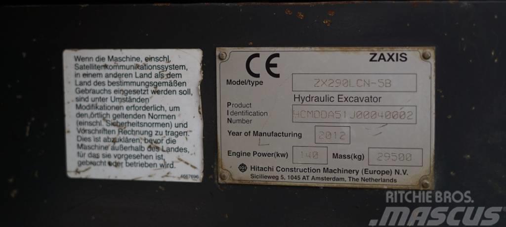 Hitachi ZX 290 LC N-5 Гусеничні екскаватори