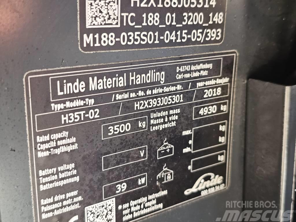 Linde H35T-02 Газові навантажувачі