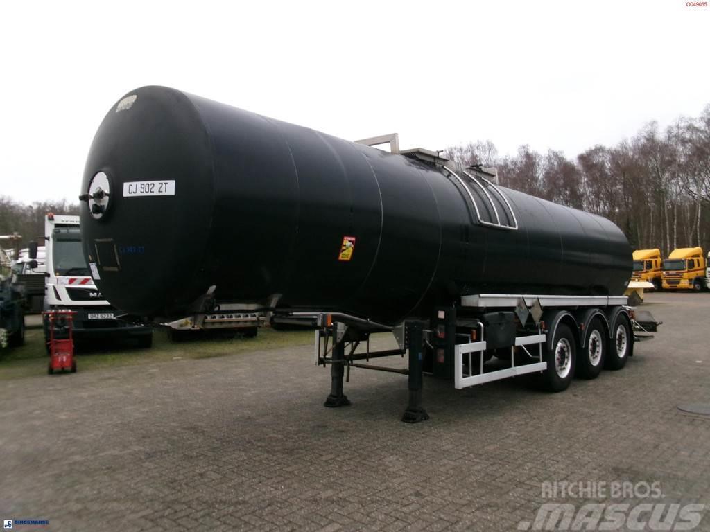 Magyar Bitumen / heavy oil tank inox 30.5 m3 / 1 comp + m Напівпричепи-автоцистерни
