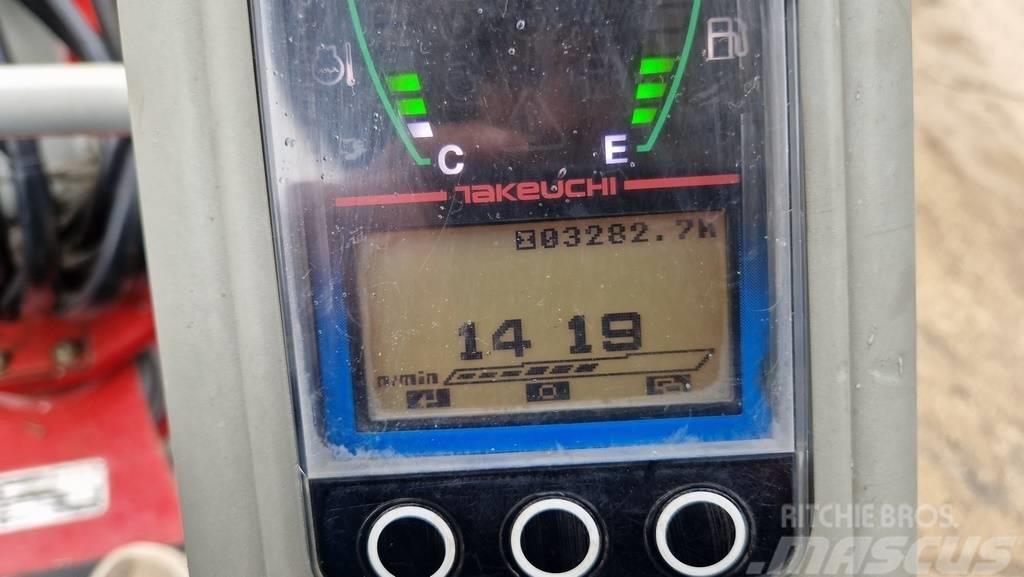 Takeuchi TB225 - POWERTILT - 3X BUCKETS - 2019 YEAR Міні-екскаватори < 7т
