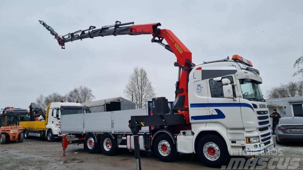 Scania R490 + PALFINGER 42002+JIB /EURO 6/ Автокрани