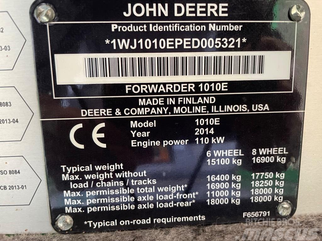 John Deere 1010 E Форвардери