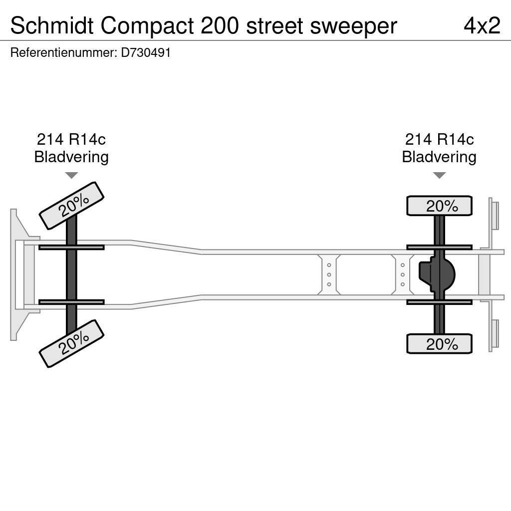 Schmidt Compact 200 street sweeper Комбі/Вакуумні вантажівки