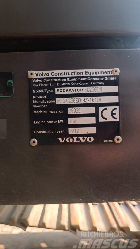 Volvo EC250ENL Гусеничні екскаватори