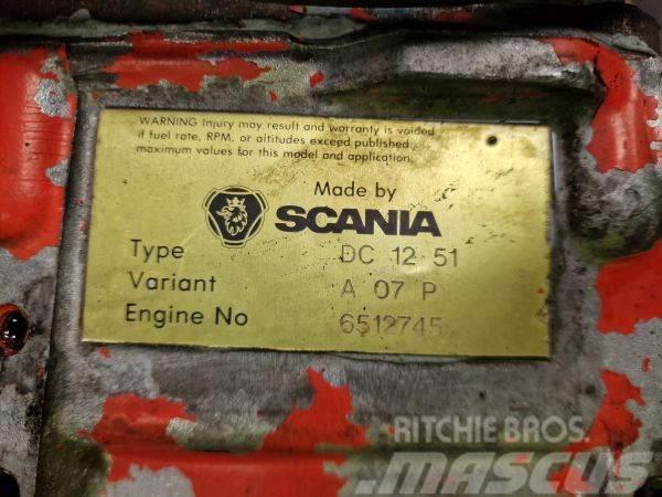 Scania DC12 51A Двигуни