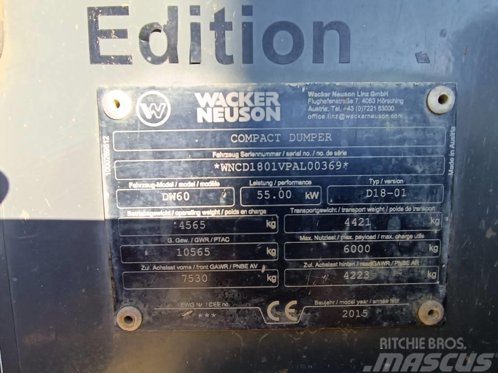 Wacker Neuson DW 60 Міні самоскиди