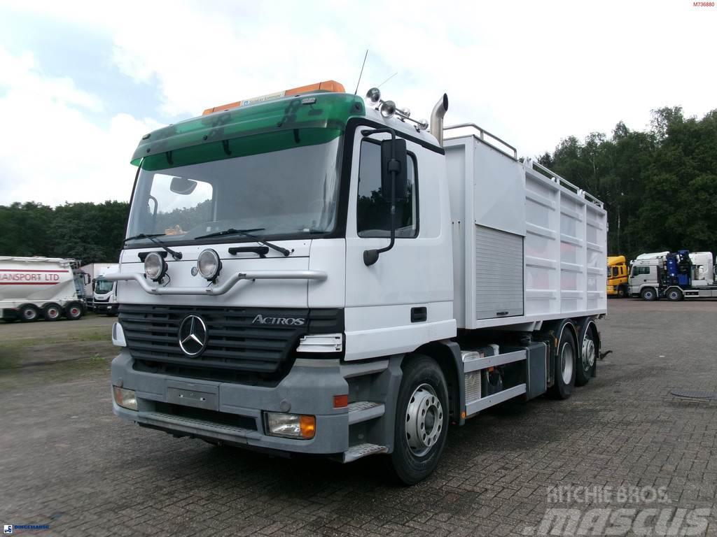 Mercedes-Benz Actros 2535 6x2 vacuum tank Saugbagger Комбі/Вакуумні вантажівки