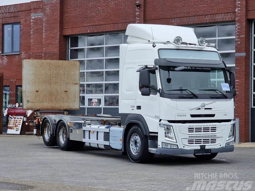 Volvo FM 13.500 Globetrotter 6x2 - BDF - Zepro loadlift Контейнеровози