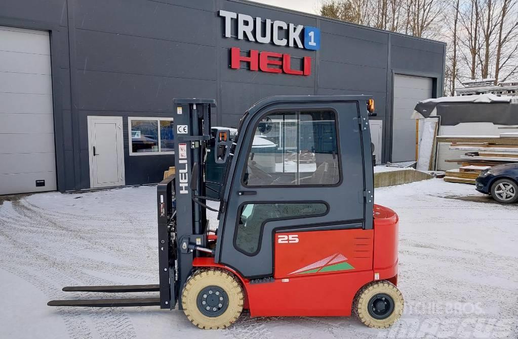 Heli 2,5 tonns el. truck - 4,7 m løftehøyde (PÅ LAGER) Електронавантажувачі
