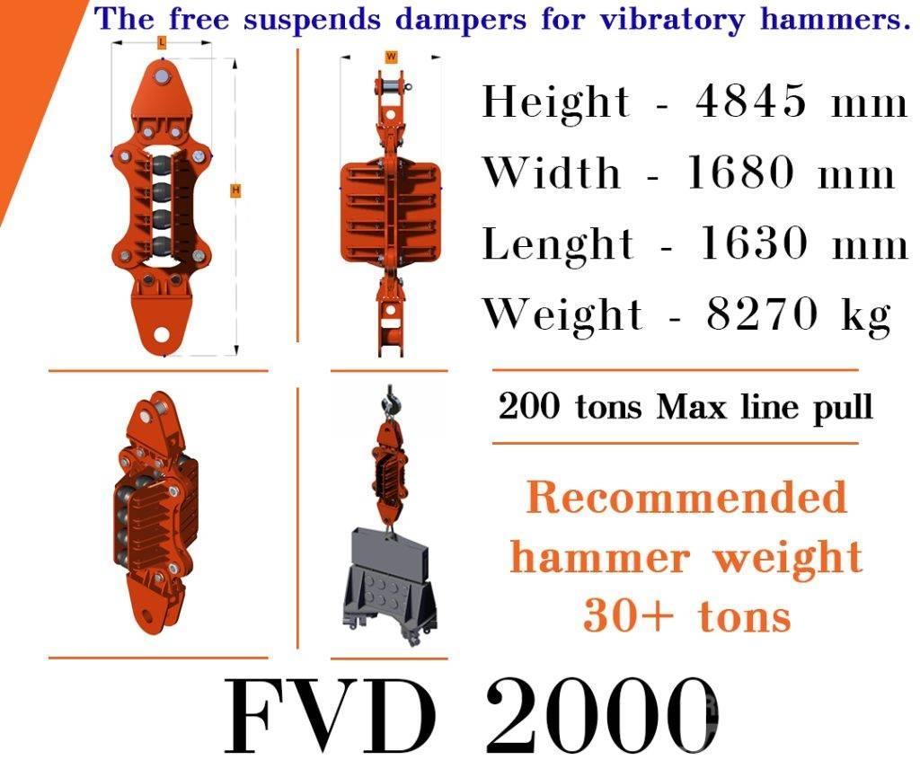  Finaros FVD 2000 Гідравлічні пальові молоти