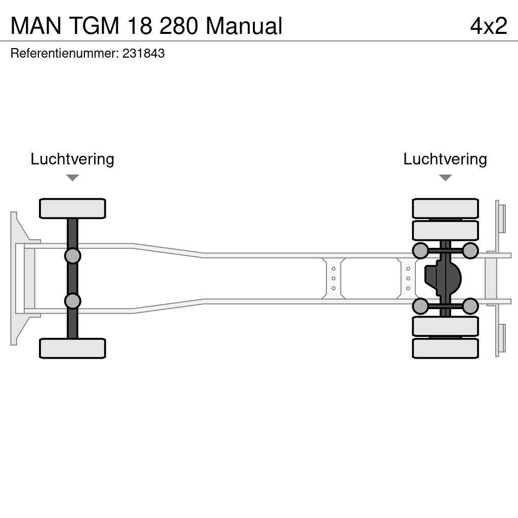 MAN TGM 18 280 Manual Контейнеровози