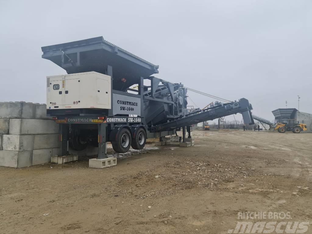Constmach SW-1240 Mobile Screening And Washing Plant Просіювачі