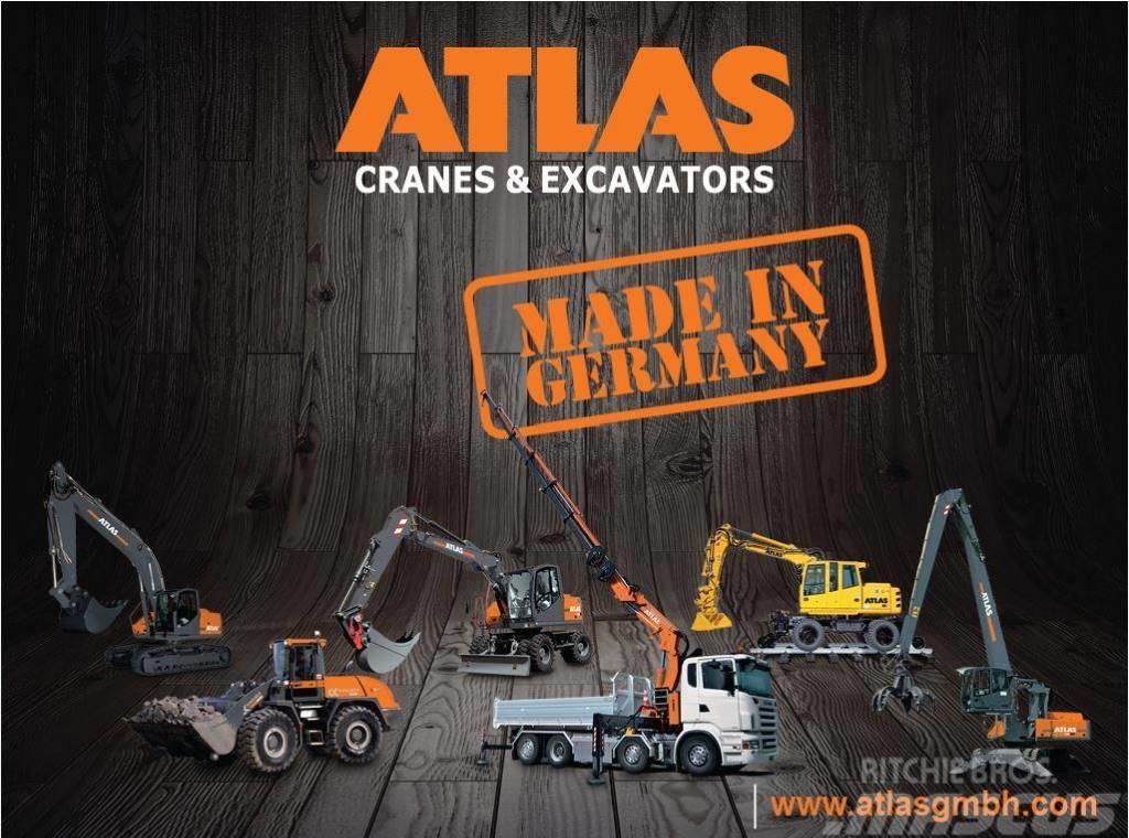 Atlas 155W Колісні екскаватори