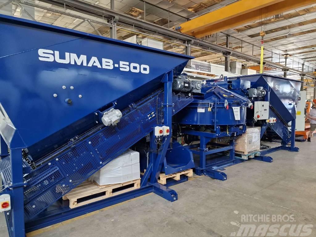  SUMAB 500 (mobile concrete batching plant) Дозаторні установки