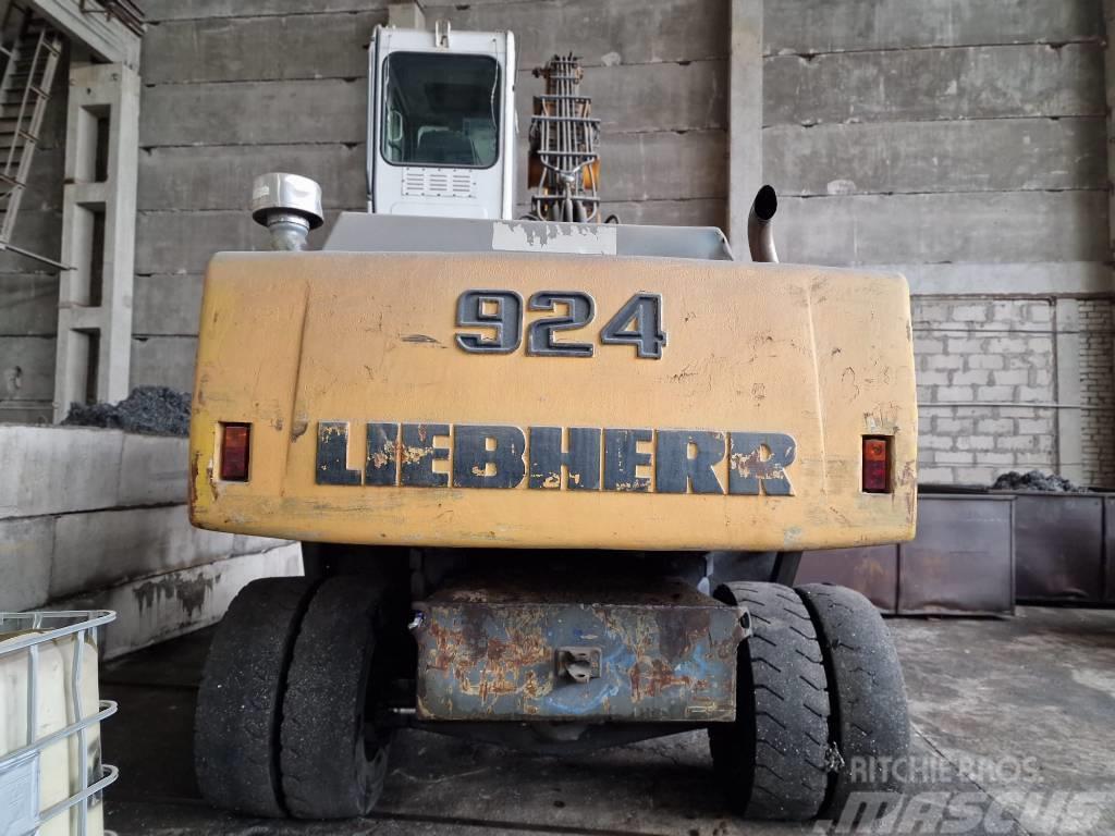 Liebherr A 924 BHD Litronic Перевантажувачі металобрухту/промислові навантажувачі