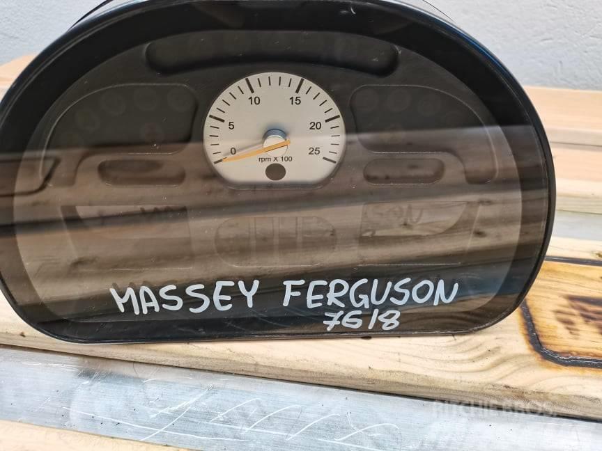 Massey Ferguson 7620 {hour meter A3 4353089 M92} Кабіна
