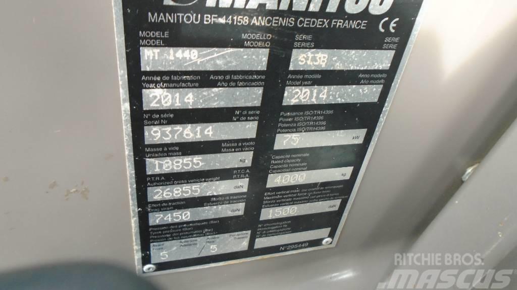 Manitou MT 1440 Телескопічні навантажувачі