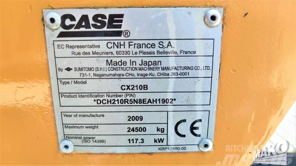 CASE CX 210 B Гусеничні екскаватори