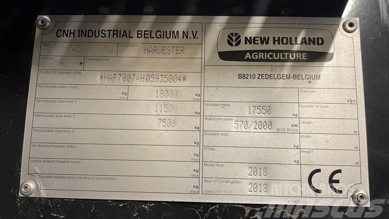 New Holland FR780 T4B Кормозбиральні комбайни