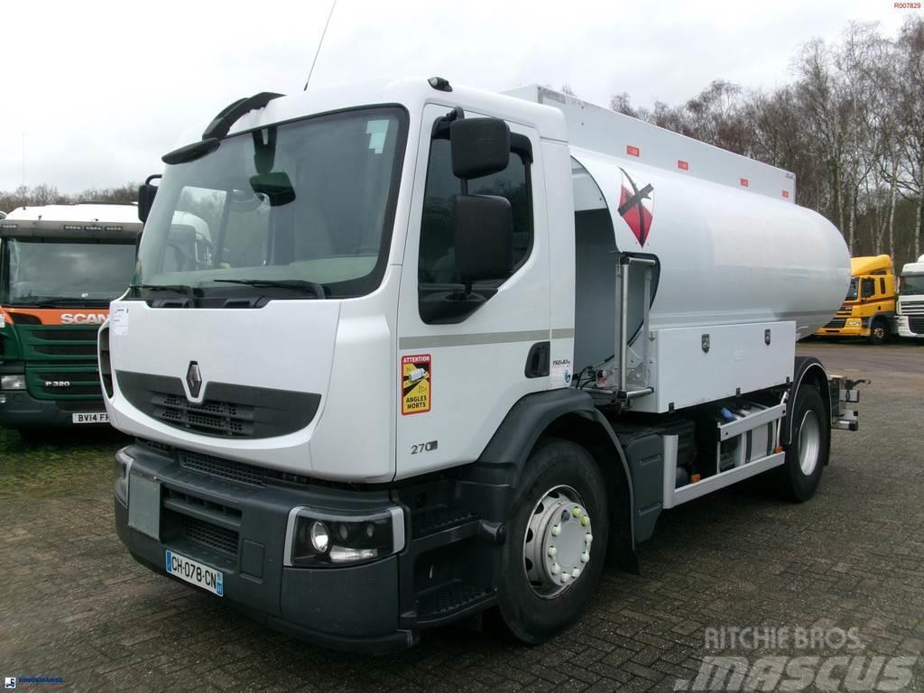 Renault Premium 270 4x2 fuel tank 13.8 m3 / 4 comp / ADR 1 Вантажівки-цистерни