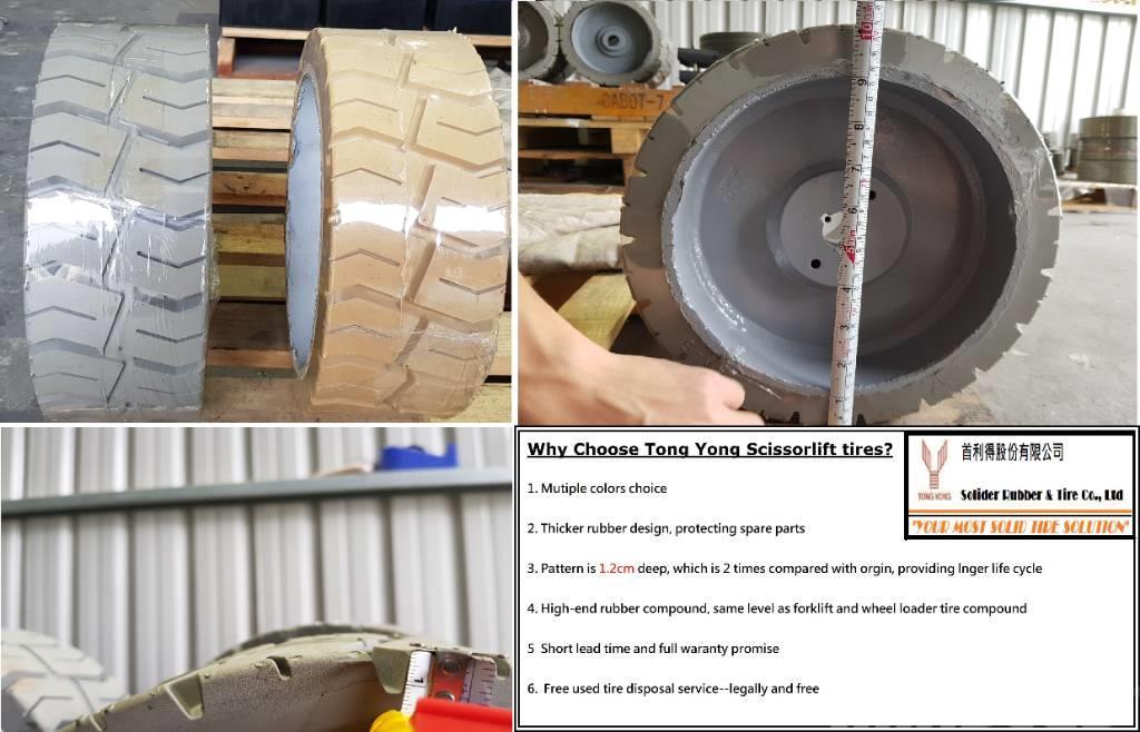 Tong Yong Scissor lift tire 12x4.5 (for Genie 1930) Шини