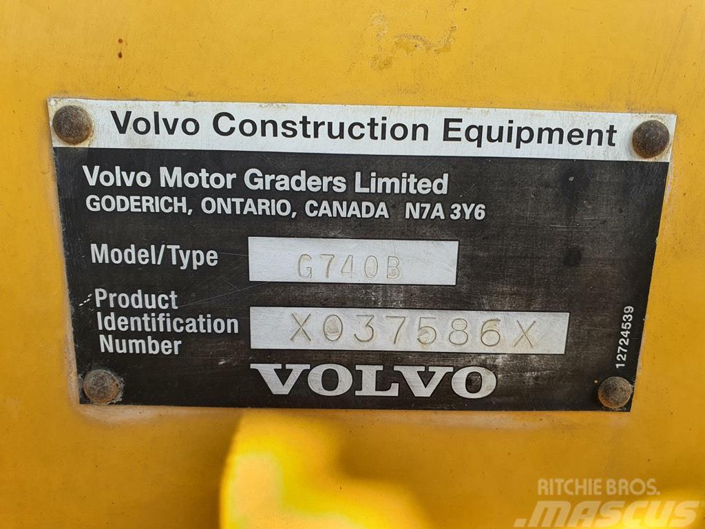 Volvo G 740 B PARTS Грейдери