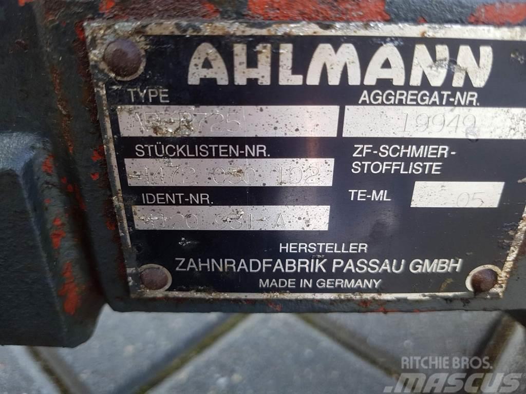 Ahlmann AL75-4120931A-ZF AP-R725-Axle/Achse/As Осі