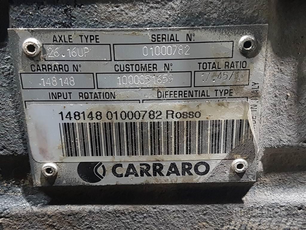 Carraro 26.16UP - Kramer 342 Allrad - Axle Осі