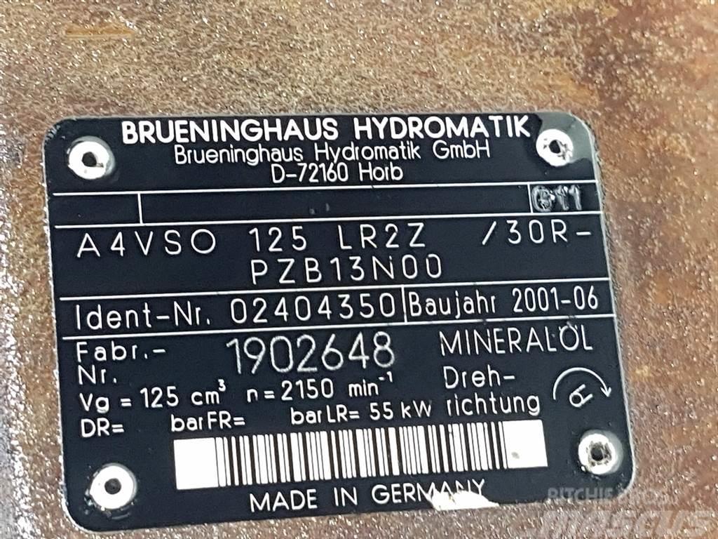 Brueninghaus Hydromatik A4VSO125LR2Z/30R-R902404350-Drive pump/Fahrpumpe Гідравліка