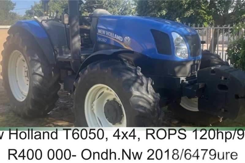 New Holland T6050 - ROPS - 120hp / 93kw Трактори