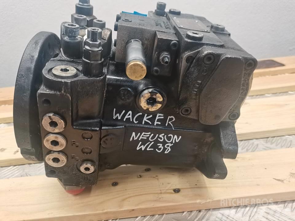 Wacker Neuson WL38 {Rexroth A4VG40DA1D8}  drive pump Гідравліка