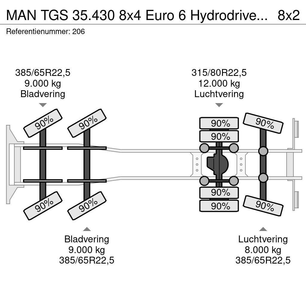MAN TGS 35.430 8x4 Euro 6 Hydrodrive Tadano HK 40! автокрани