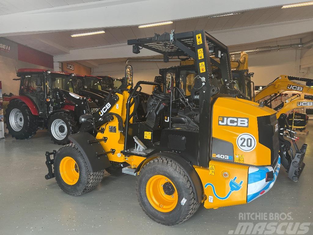 JCB 403E 100% Elektrisk Багатофункціональне обладнання для вантажних і землекопальних робіт