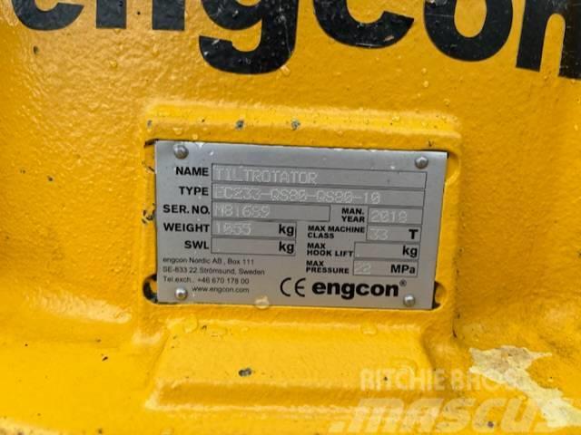 Engcon EC233-QS80-QS80-10, good condition Ротори