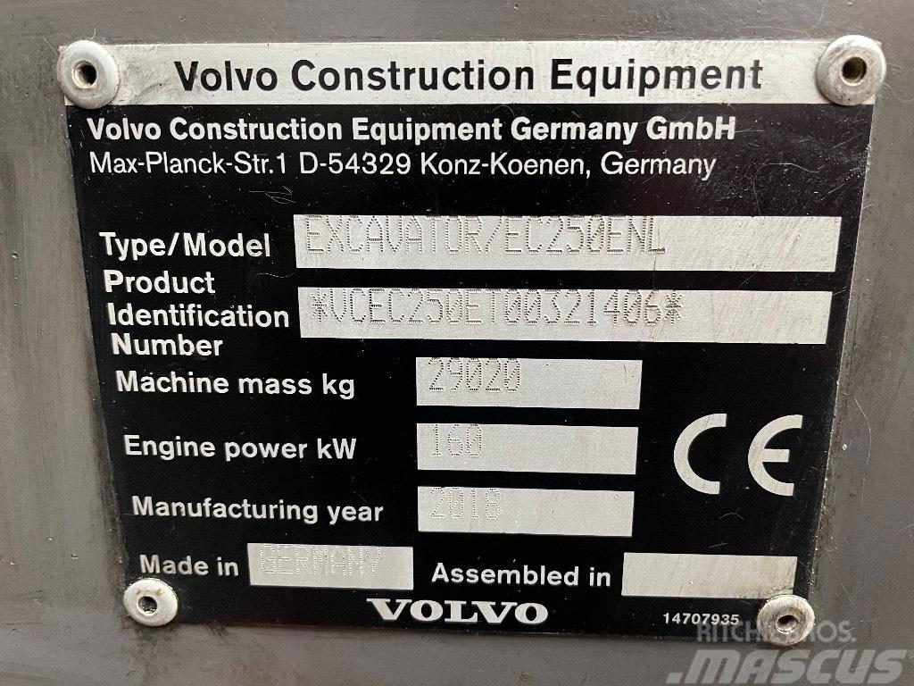 Volvo EC 250ENL Final drive Excavator for parts Шасі
