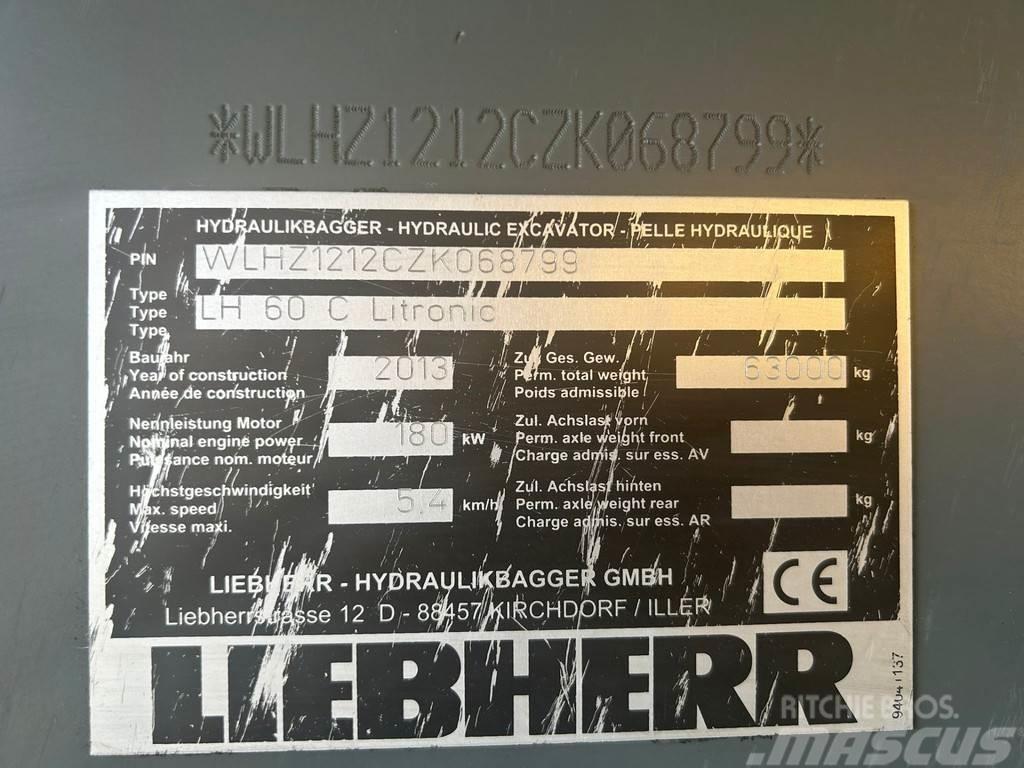 Liebherr LH 60 C Litronic EPA Umschlag bagger Інше