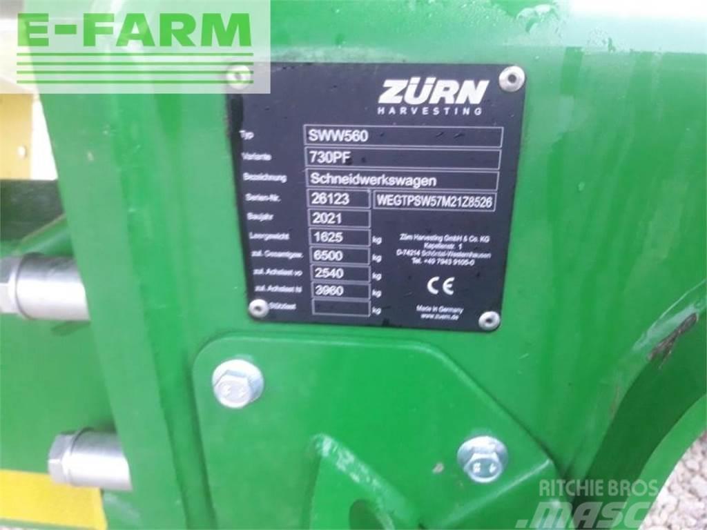 Zürn premium flow 730 Додаткове обладнання для збиральних комбайнів