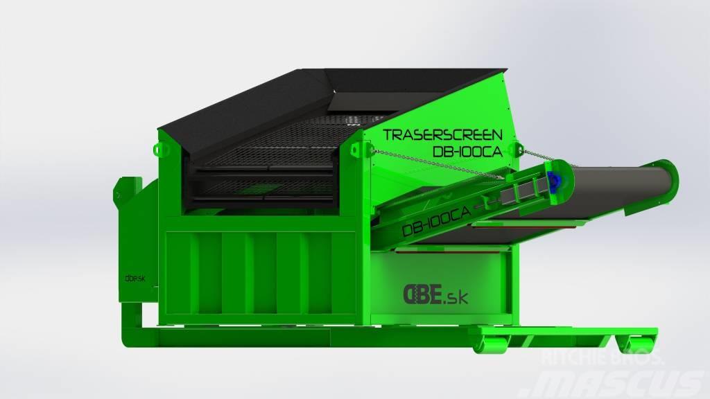 DB Engineering Siebanlage Hakenlift Traserscreen DB-100CA Просіювачі