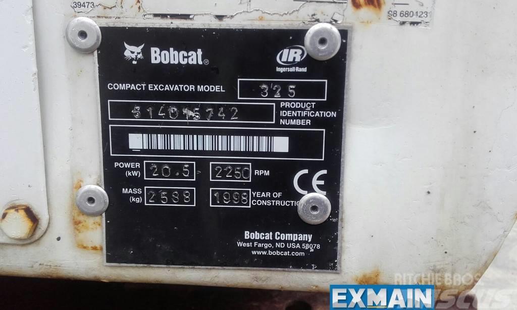 Bobcat X 325 Міні-екскаватори < 7т