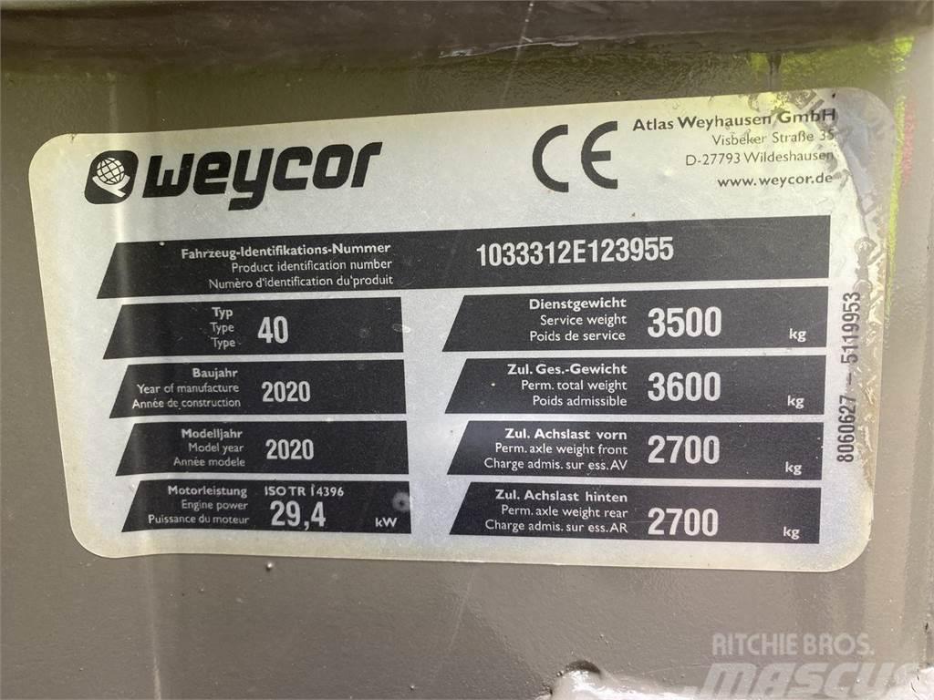 Weycor AR40 Agrar Багатофункціональне обладнання для вантажних і землекопальних робіт