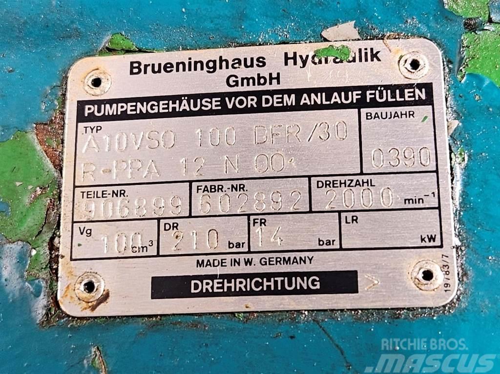 Brueninghaus Hydromatik A10VSO100DFR/30R-906899-Load sensing pump Гідравліка