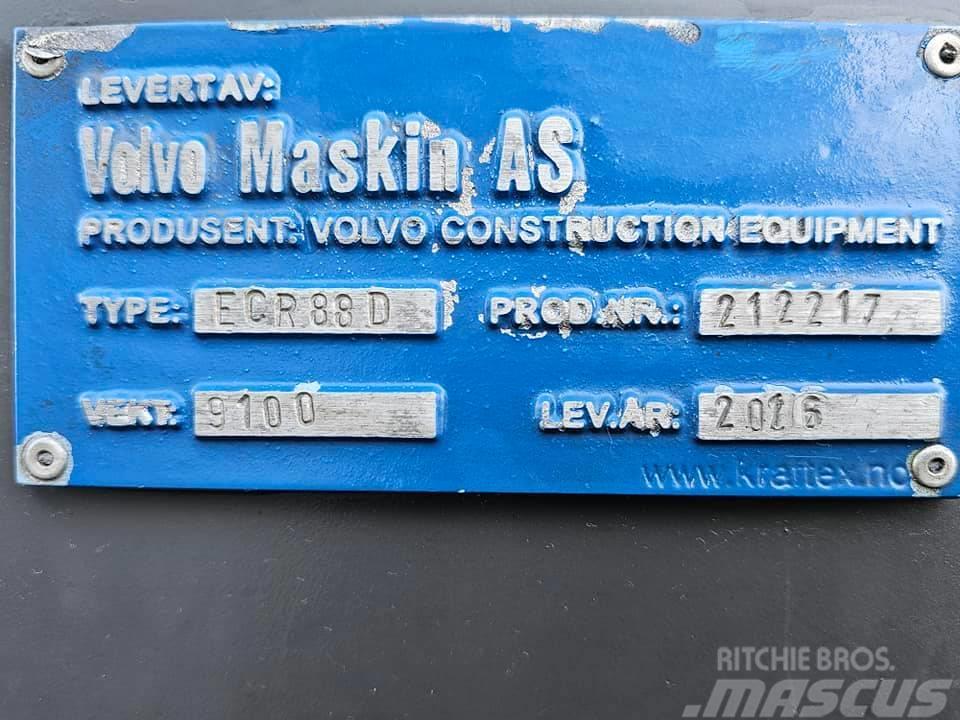 Volvo ECR 88 D Міні-екскаватори < 7т