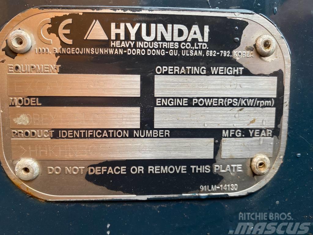 Hyundai Harvadig 125LCR-9A c/w 2020 Keto 100LD Екскаватори