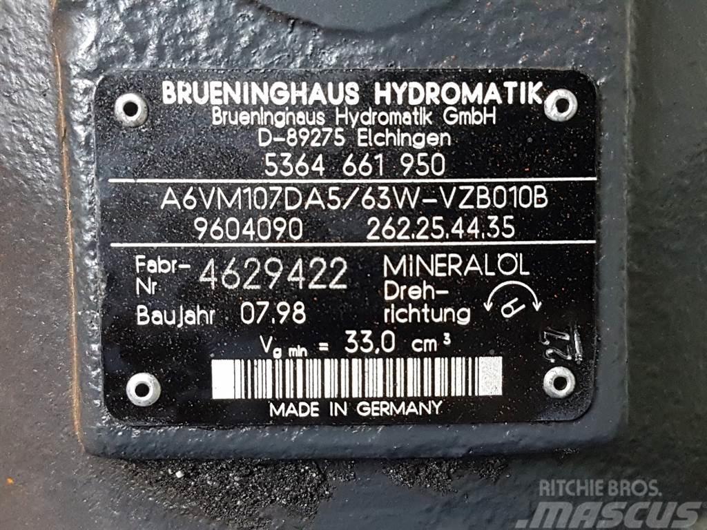 Schaeff SKL853-Brueninghaus A6VM107DA5/63W-Drive motor Гідравліка