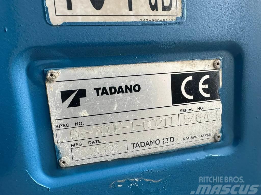 Tadano GR-700E-1-00211 + JIB ROUGH TERRAIN CRANE/RT CRANE автокрани всюдиходи