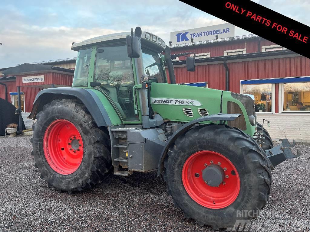 Fendt 716 Vario Dismantled. Only spare parts Трактори