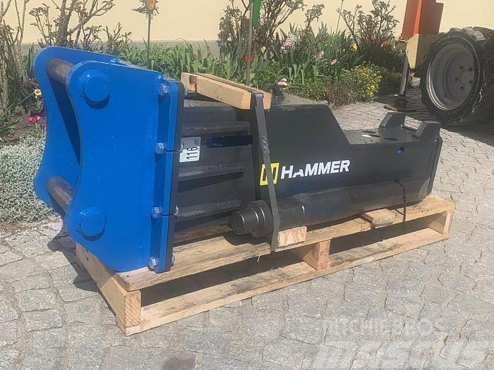 Hammer HM500 mit Martin M10 Hydraulikhammer Плуги