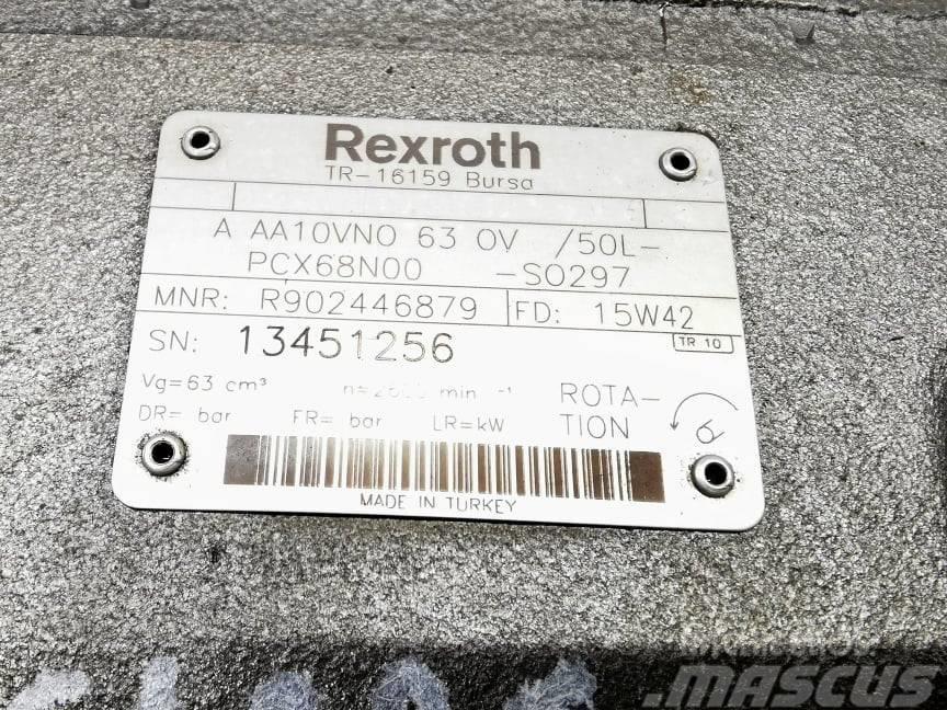 CLAAS Axion 830 {Rexroth A10V} main pump Гідравліка