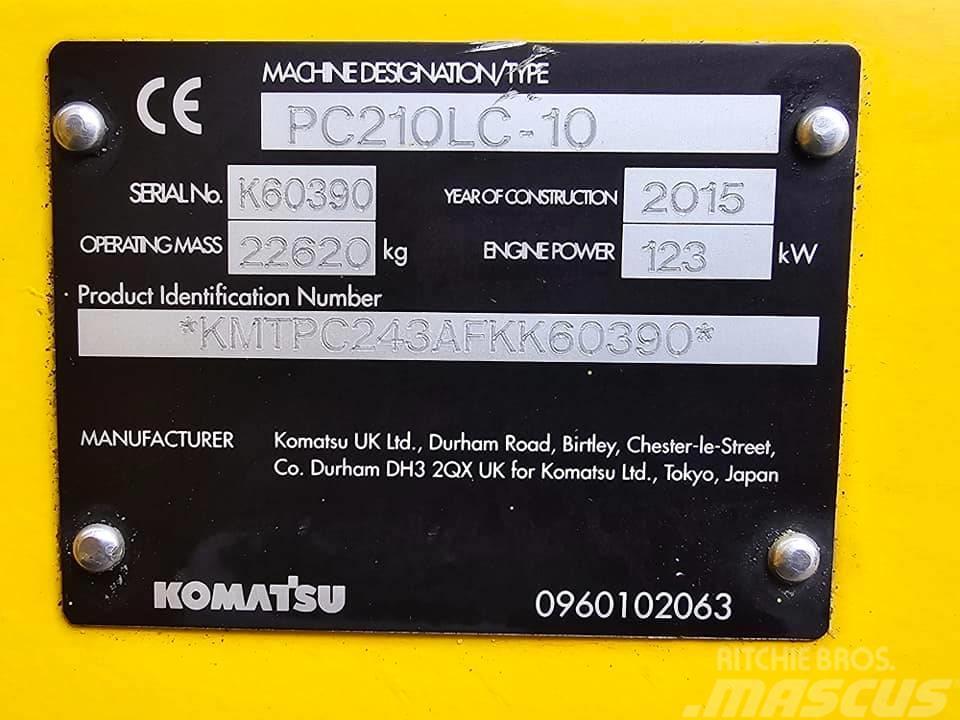Komatsu PC 210 LC-10 Гусеничні екскаватори